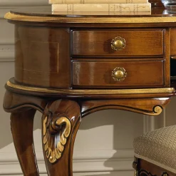 Wohnen Frisiertisch & Hocker im Italienischen Stil - Carlenna (zweiteilig)