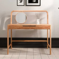 Frisiertisch mit Spiegel aus Kernbuche - Lana^Wohnen Clearance