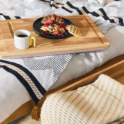 Wohnen Funktionelle Schlafzimmerbank aus Wildeiche - Laida