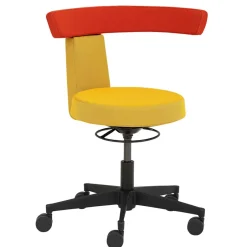 Funktioneller Drehhocker in Gelb & Orange - Marony^Wohnen Outlet