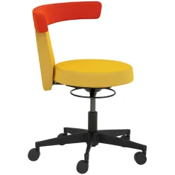 Funktioneller Drehhocker in Gelb & Orange - Marony^Wohnen Outlet