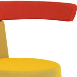Funktioneller Drehhocker in Gelb & Orange - Marony^Wohnen Outlet