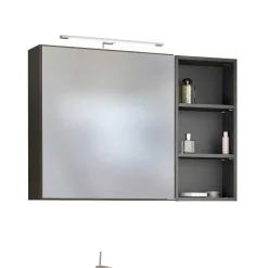 Funktionelles Waschplatz Set in Grau - Estregos (dreiteilig)^Wohnen Best