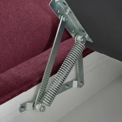 Wohnen Funktionsecke in Bordeaux Rot und Buche - Baonga