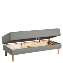 Wohnen Funktionsecke in Hellgrau mit Erle - Manoja (zweiteilig)