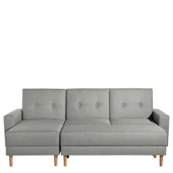 Wohnen Funktionsecke in Hellgrau mit Erle - Manoja (zweiteilig)