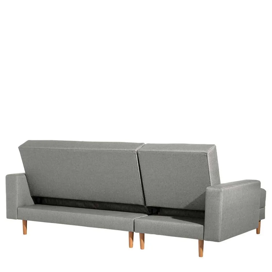 Wohnen Funktionsecke in Hellgrau mit Erle - Manoja (zweiteilig)