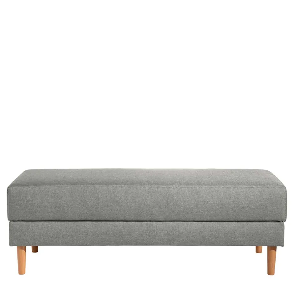 Wohnen Funktionsecke in Hellgrau mit Erle - Manoja (zweiteilig)