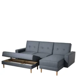 Wohnen Funktionsecke und Hocker Kombi - Zoalin (zweiteilig)