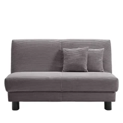 Funktionssofa in Grau aus Cord - Naim^Wohnen Online