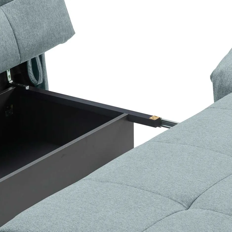 Wohnen Funktionssofa in Türkis Blau - Millys