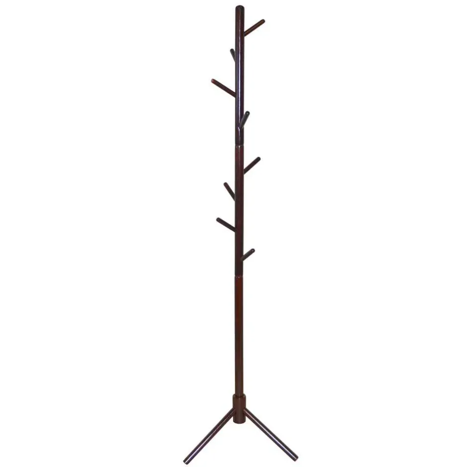 Garderobe aus Buche in Braun lackiert und gebeizt - Alfonosso^Wohnen Outlet