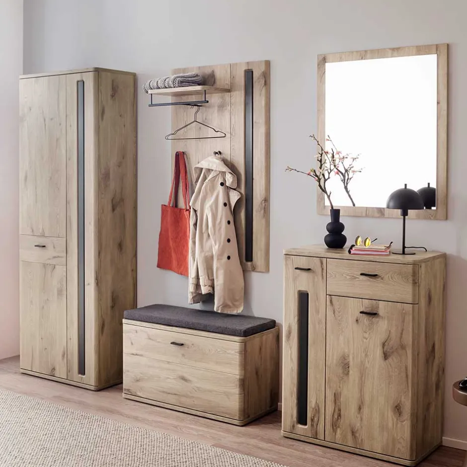 Garderobe Dielenmöbel Set modern - Baiamare (fünfteilig)^Wohnen Sale
