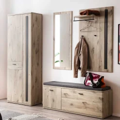Wohnen Garderobe Flurmöbel Set modern - Baiamare (vierteilig)