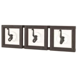 Garderobe in Dunkelbraun & Weiß - Scontira^Wohnen Sale