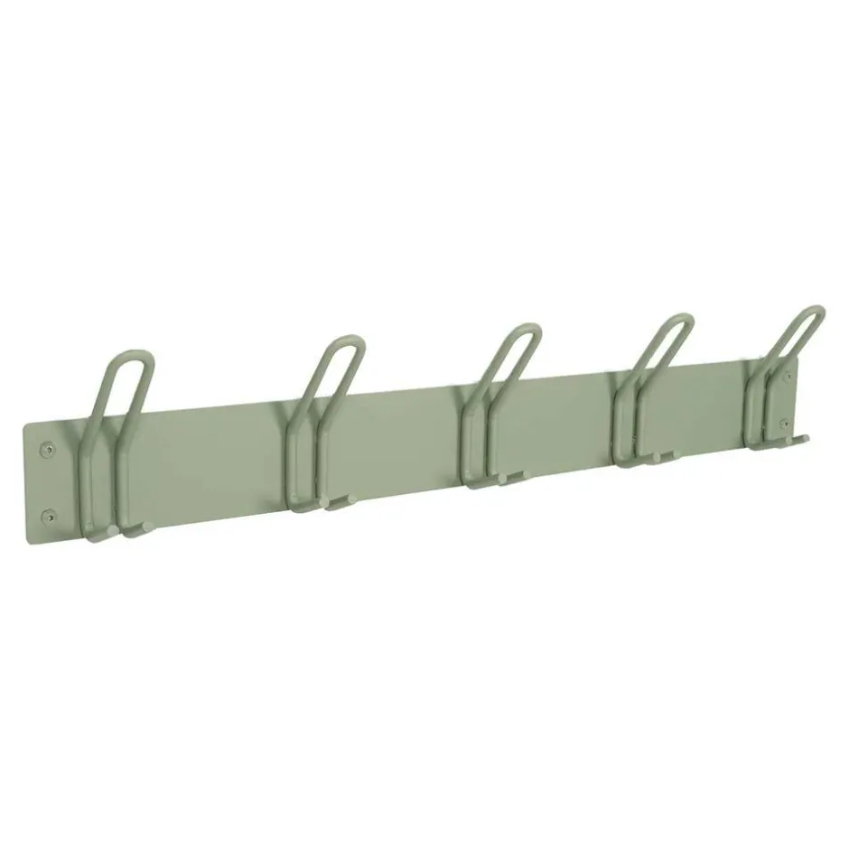 Wohnen Garderobe in Graugrün pulverbeschichtet - Mecia