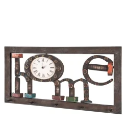 Garderobe Litium mit Uhr und Haken^Wohnen New