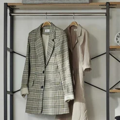 Garderobe mit 5 Fächern & Stange - Jaruneda^Wohnen Sale