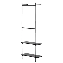 Wohnen Garderobe mit Schuhablage für die Wandmontage - Lakrym