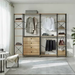 Garderobe Regal System - begehbarer Kleiderschrank - Wanisha^Wohnen