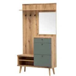 Garderobe und Highboard Set - Oliva (zweiteilig)^Wohnen Clearance