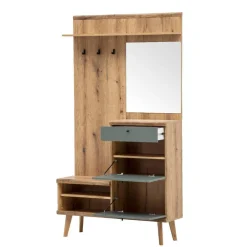 Garderobe und Highboard Set - Oliva (zweiteilig)^Wohnen Clearance