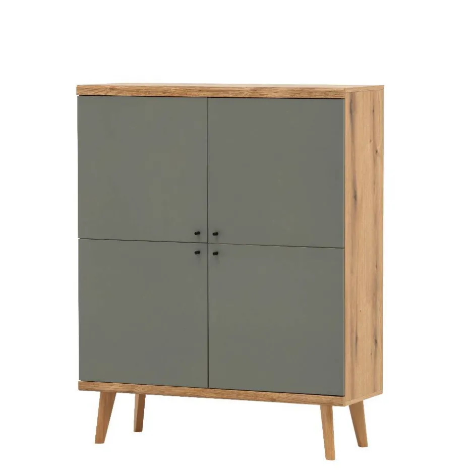 Garderobe und Highboard Set - Oliva (zweiteilig)^Wohnen Clearance