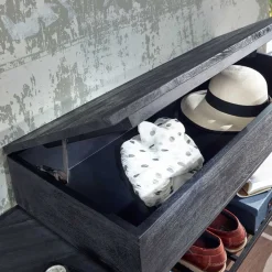 Garderoben Möbel in Anthrazit & Schwarz - Belgica (zweiteilig)^Wohnen Best