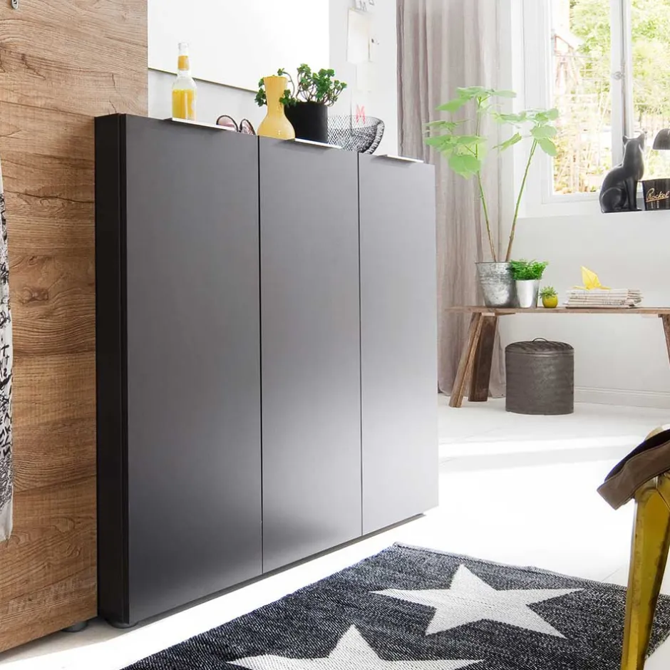 Garderoben Sideboard Masculino in Anthrazit^Wohnen Outlet