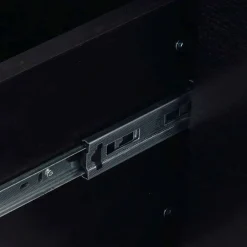 Wohnen Garderobenbank Geskan in Schwarz