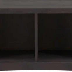 Wohnen Garderobenbank in Dunkelbraun - Alicudia