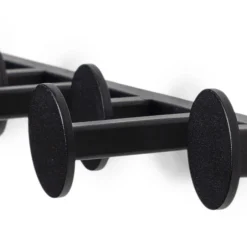 Garderoben-Hakenleiste in Schwarz - Mia^Wohnen Discount