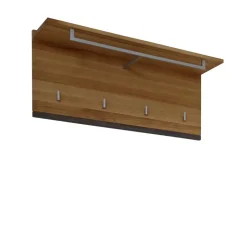 Garderobenkombination Leyrina aus Kernbuche Massivholz (sechsteilig)^Wohnen Discount