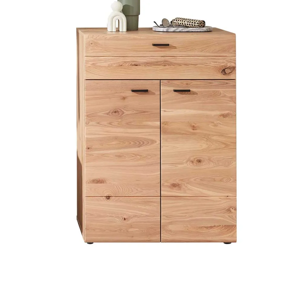 Wohnen Garderobenkombination mit Massivholz Oberfläche - Cymbal (dreiteilig)