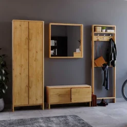 Garderobenmöbel Flureinrichtung Set - Etvina (vierteilig)^Wohnen Outlet