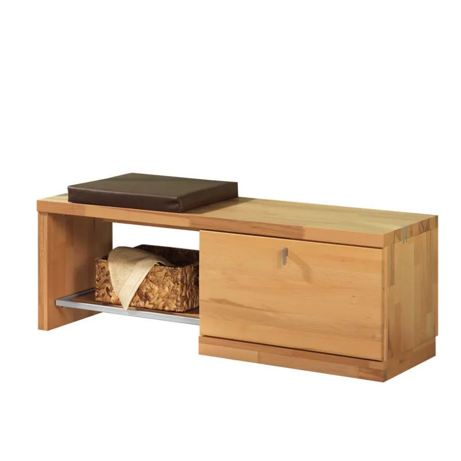 Garderobenmöbel Set Coestra aus Kernbuche Massivholz (dreiteilig)^Wohnen Clearance