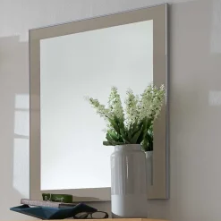 Garderobenmöbel Set Diecca in Taupe Glas beschichtet (fünfteilig)^Wohnen New