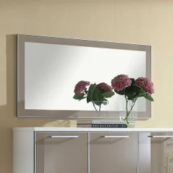 Garderobenmöbel Set Srocca in Taupe Glas beschichtet (dreiteilig)^Wohnen Sale