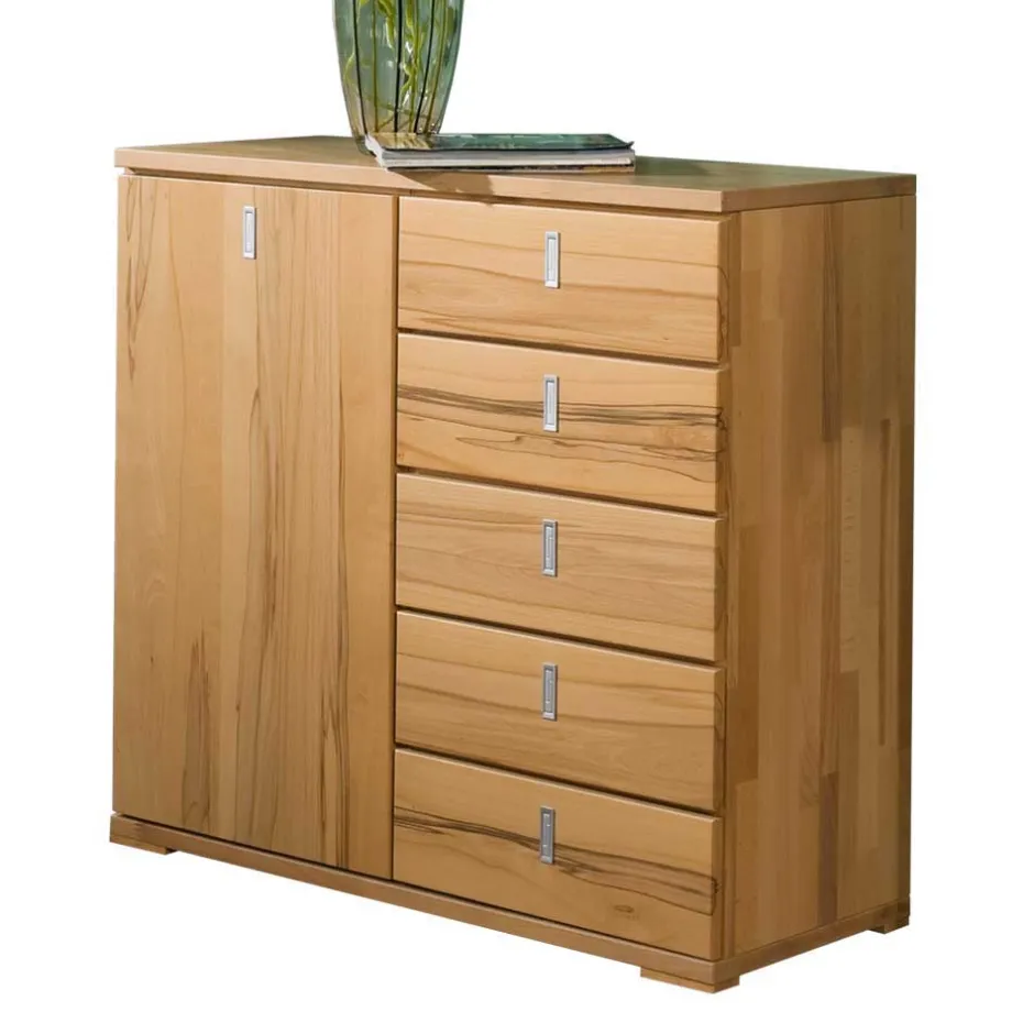 Garderobenmöbel Set Wislama aus Kernbuche (dreiteilig)^Wohnen Discount