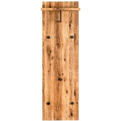 Garderobenpaneel aus Eiche Massivholz & Metall - Vienna^Wohnen Hot