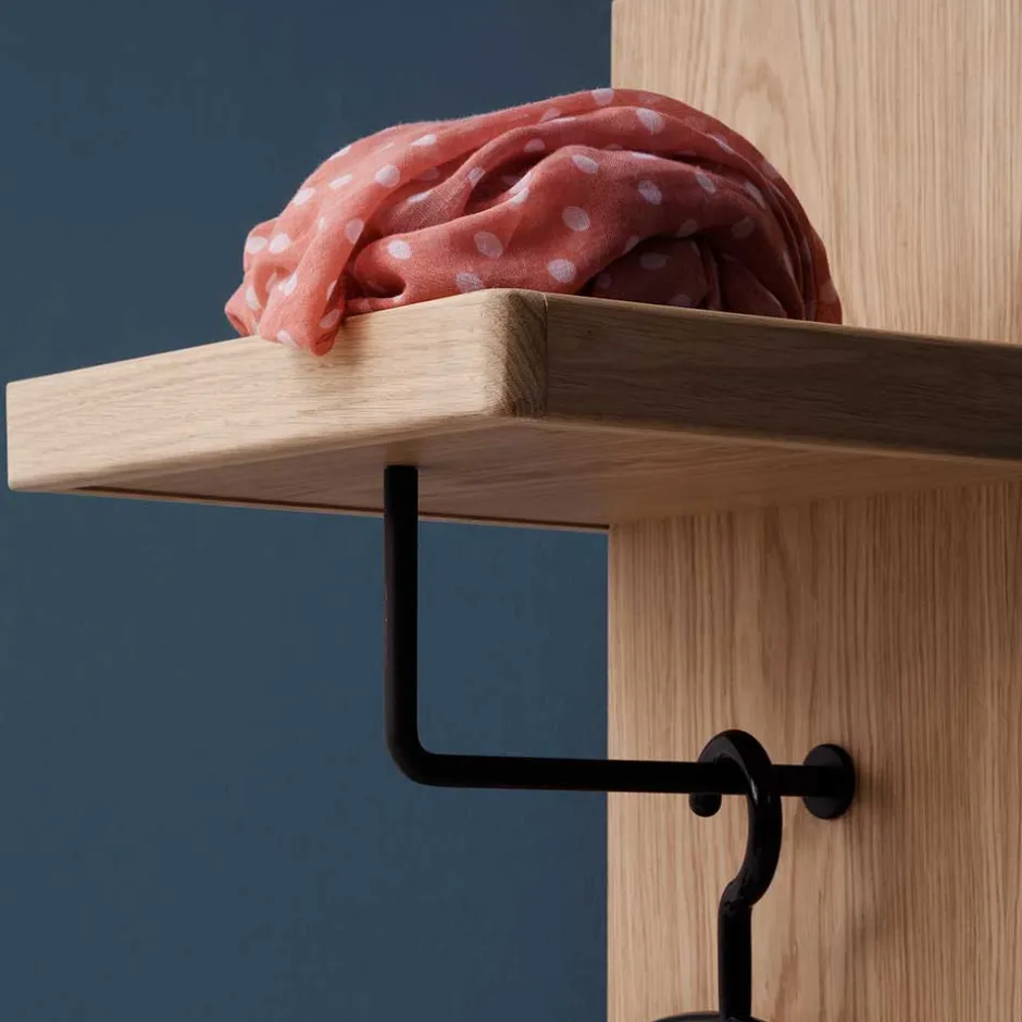 Garderobenpaneel in Eiche Bianco - Arkadiuz^Wohnen Clearance