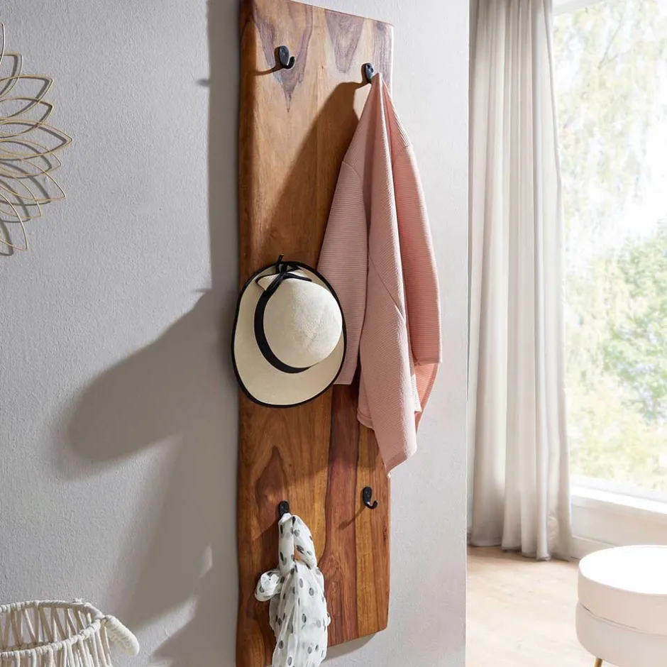 Garderobenpaneel massiv im rustikalen Stil - Elmin^Wohnen Online