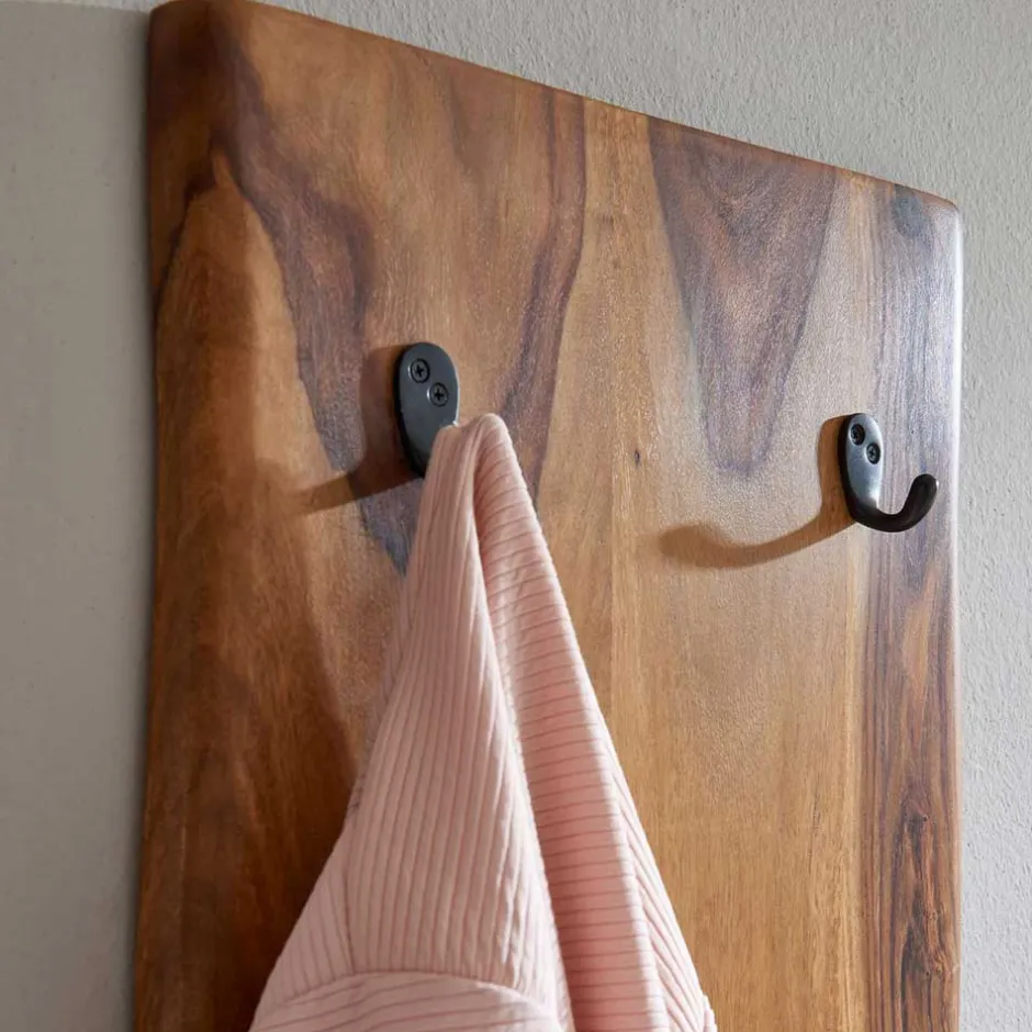 Garderobenpaneel massiv im rustikalen Stil - Elmin^Wohnen Online