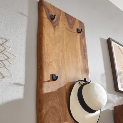 Garderobenpaneel massiv im rustikalen Stil - Elmin^Wohnen Online