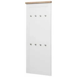 Garderobenpaneel mit 8 Kleiderhaken - Nudion^Wohnen