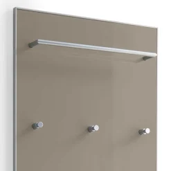 Garderobenpaneel Srocca in Taupe^Wohnen New