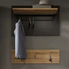 Garderobenpaneel und Hakenleiste Set - Norja (zweiteilig)^Wohnen New