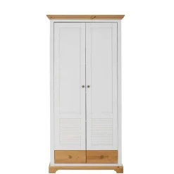 Wohnen Garderobenschrank im Landhausstil zweifarbig - Axdonira