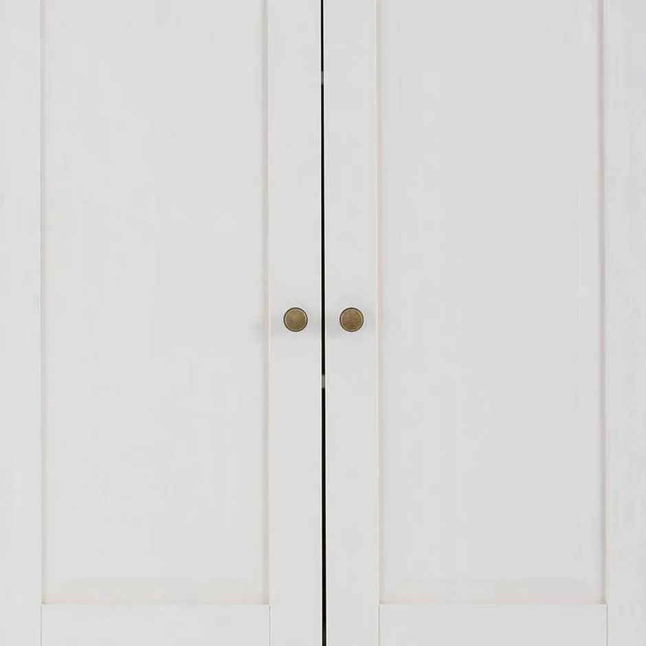 Wohnen Garderobenschrank im Landhausstil zweifarbig - Axdonira