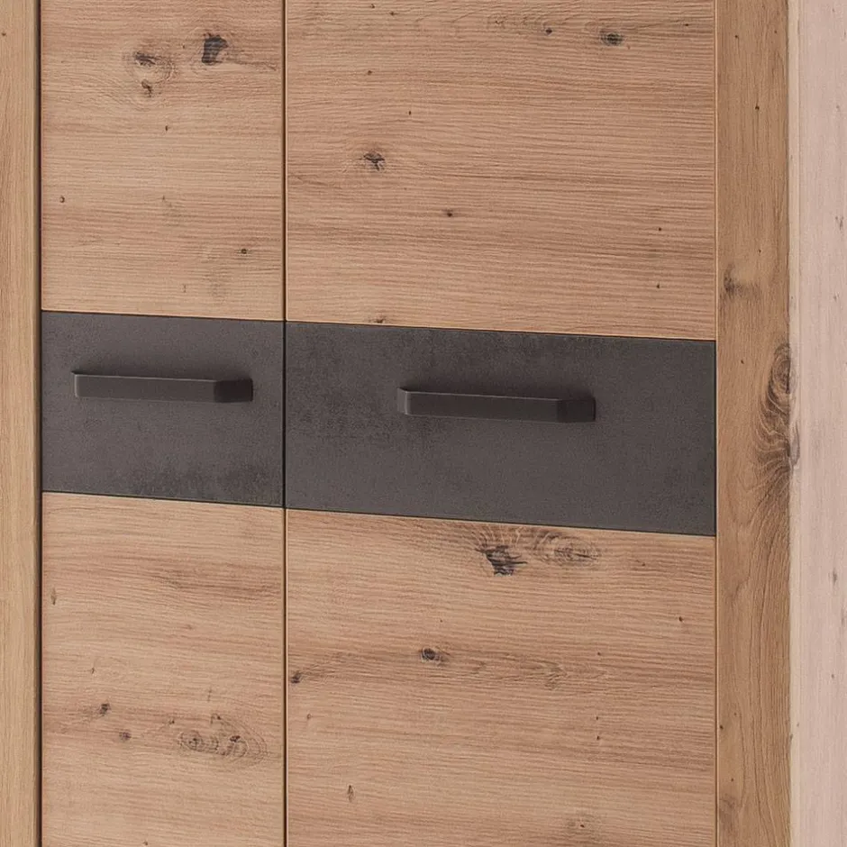 Garderobenschrank in Wildeiche Optik - Carry^Wohnen Outlet